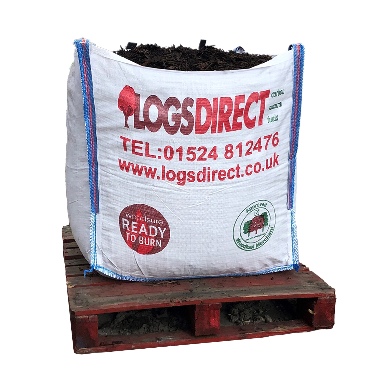 Bulk Dumpy Bag Garden Bark Mulch Borders Flower Bed Pathway Weeds